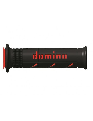 accessori moto DOMINO coppia manopole nero ross A25041C4240   vendita online Como