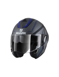 casco moto modulare SHARK Evoline   series3 antracite nero blu vendita online Como