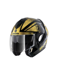 casco moto modulare SHARK Evoline  series3 nero oro vendita online Como