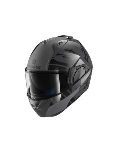 casco moto modulare SHARK evo one 2 antracite nero mat vendita online Como