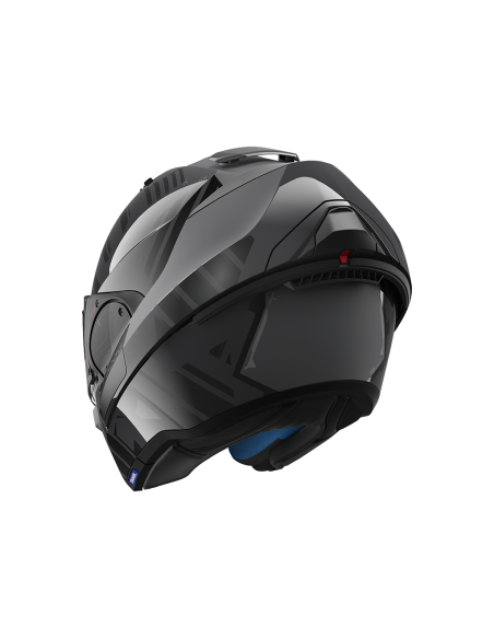 casco moto modulare SHARK evo one 2 antracite nero mat vendita online Como