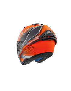 casco moto modulare SHARK evo one 2 arancione nero antracite mat vendita online Como 2