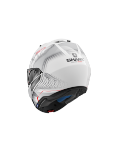 casco moto modulare SHARK evo one 2 bianco argento rosso vendita online Como 2