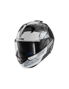 casco moto modulare SHARK evo one 2 bianco nero silver vendita online Como