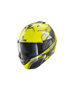 casco moto modulare SHARK evo one 2 giallo fluo nero antracite vendita online Como