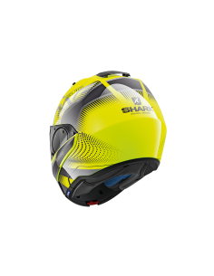 casco moto modulare SHARK evo one 2 giallo fluo nero antracite vendita online Como 2