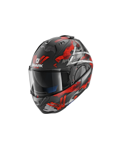 casco moto modulare SHARK evo one 2 nero red bianco vendita online Como
