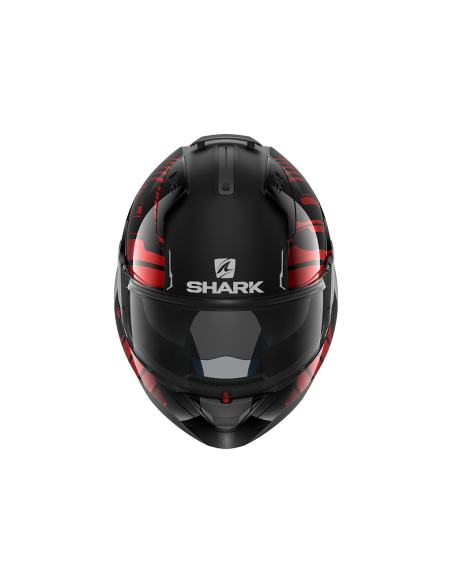 casco moto modulare SHARK evo one 2 nero rosso vendita online Como