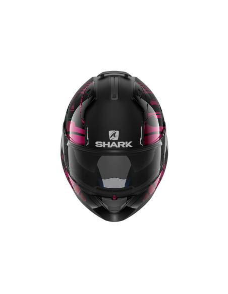casco moto modulare SHARK evo one 2 nero viola vendita online Como