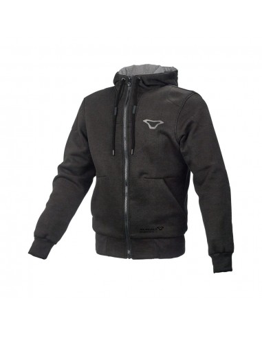 giacca felpa moto MACNA Nuclone dark grey vendita online Como