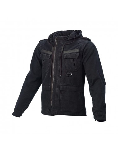 giacca moto MACNA Combat nero vendita online Como