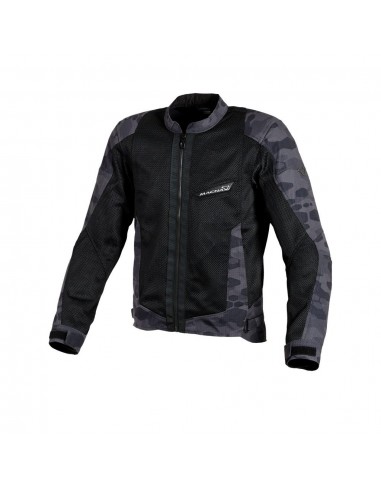 giacca moto traforata MACNA Velocity camo vendita online Como