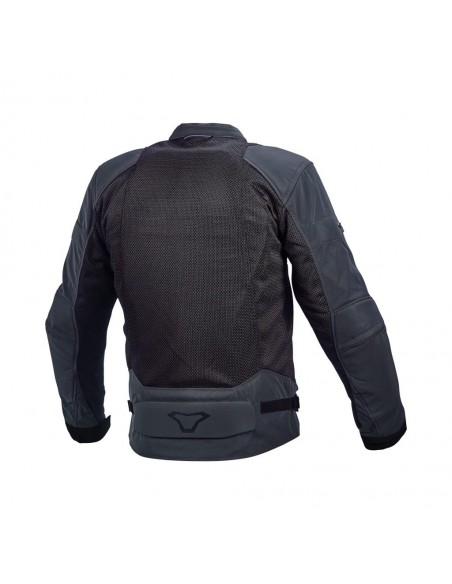 giacca moto traforata MACNA Velocity night eye nero vendita online Como