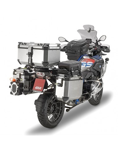 Givi Valigia Laterale Destra Trekker OUTBACK In Alluminio – Per Moto – Modello Monokey – Colore Naturale (NE) - 3