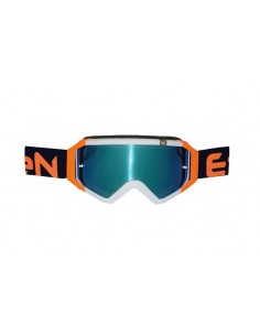 MASCHERA CROSS ETHEN 05 WHITE / ORANGE FLUO vendita online Como