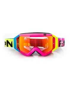MASCHERA CROSS ETHEN 05 YELLOW/PINK/ LIGHT BLUE FLUO vendita online Como
