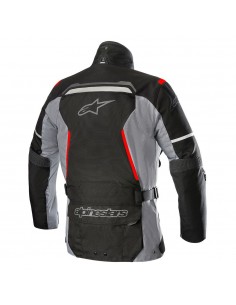 giacca moto alpinestars bogota' v2 drystar jacket black dark gray vendita online Como 2
