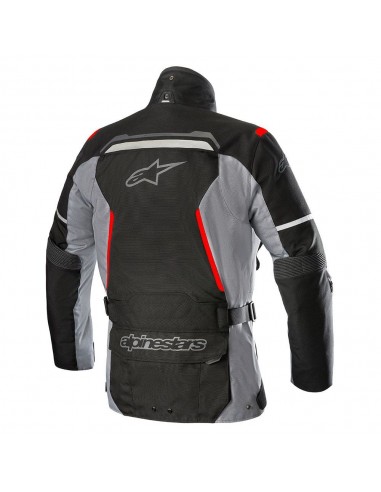 giacca moto alpinestars bogota' v2 drystar jacket black dark gray vendita online Como