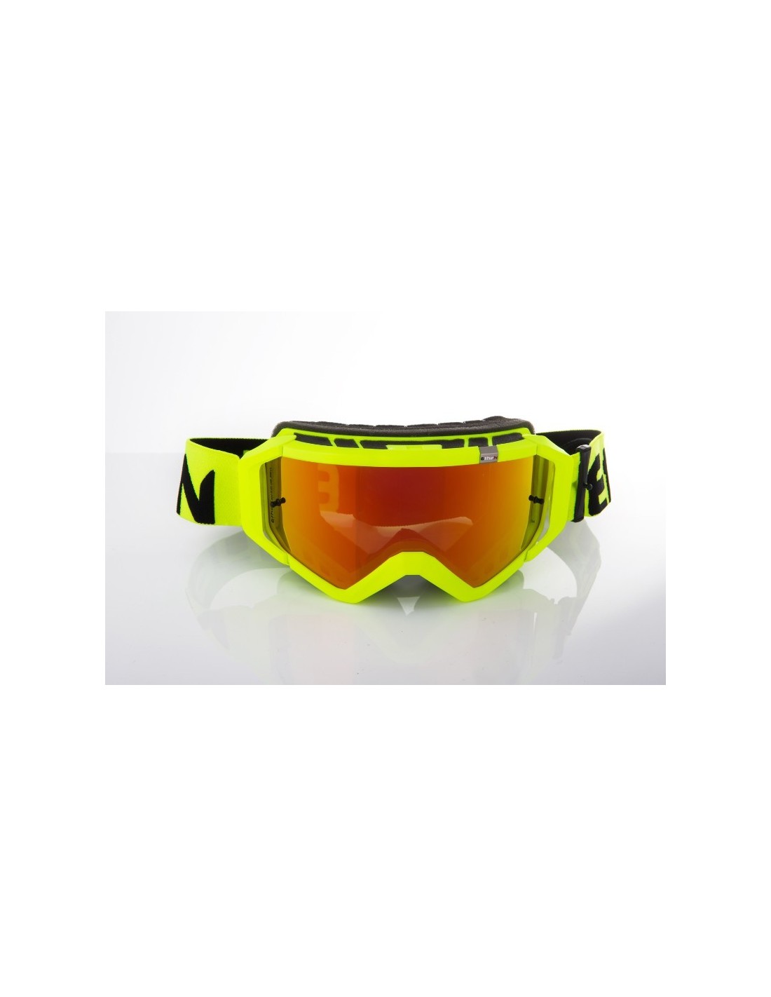 Occhiali Da Ciclismo Massi Mito, Unisex, Colore Giallo Fluoro Con Lenti Intercambiabili