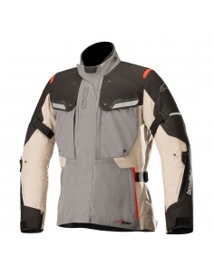 giacca moto alpinestars bogota' v2 drystar jacket dark gray sand black vendita online Como