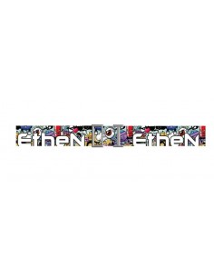 ACCESSORI MASCHERA CROSS ETHEN ELASTICO STAMPATO GRAFFITI vendita online Como