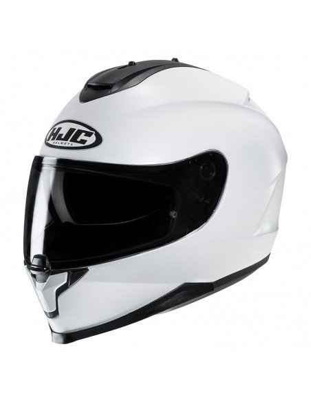 casco moto integrale HJC c 70 metal pearl white vendita online Como