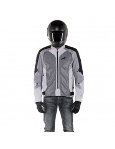 giacca moto alpinestars wake air jacket black mid gray vendita online Como 2