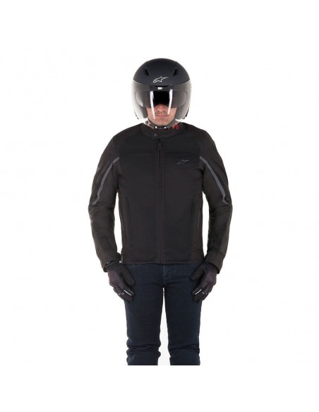 giacca moto alpinestars spartan jacket black black vendita online Como