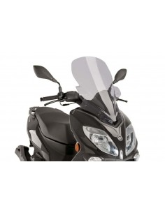 puig cupolino v-tech line touring keeway cityblade 125 2013 fume chiaro