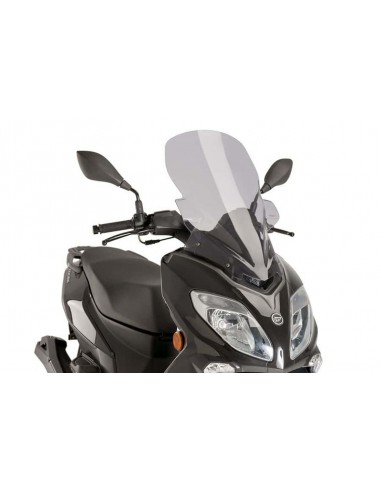 puig cupolino v-tech line touring keeway cityblade 125 2016 fume chiaro